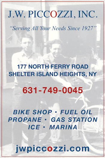 JW Piccozzi Inc vertical business card.