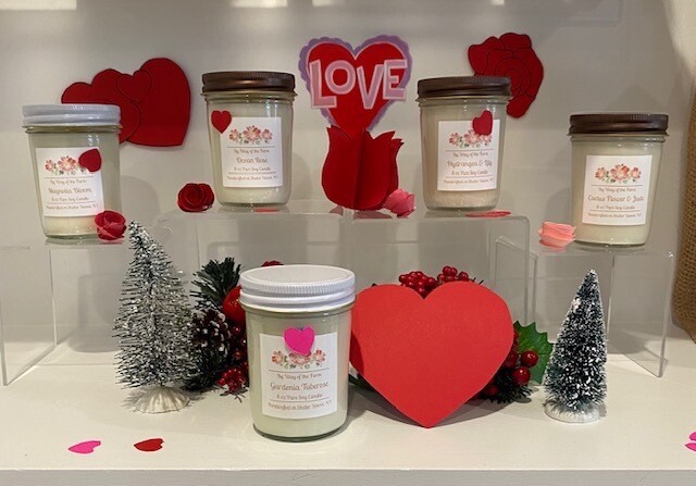 Haven's Store Valentine Candles