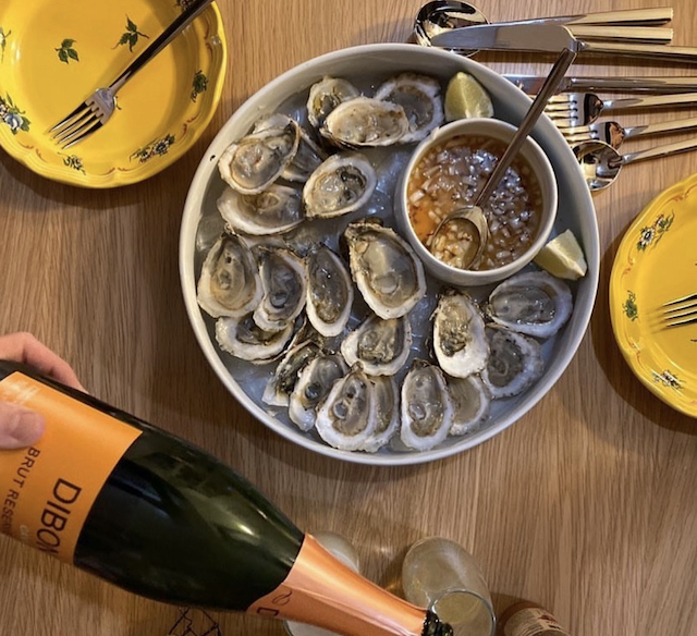 Peeko Oysters and Champagne 