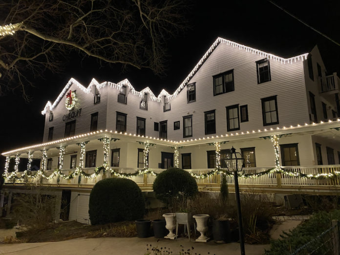 Holiday cheer at The Chequit Hotel
