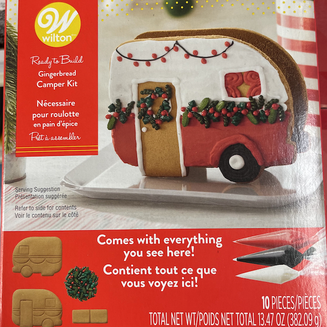 IGA Gingerbread Camper kit